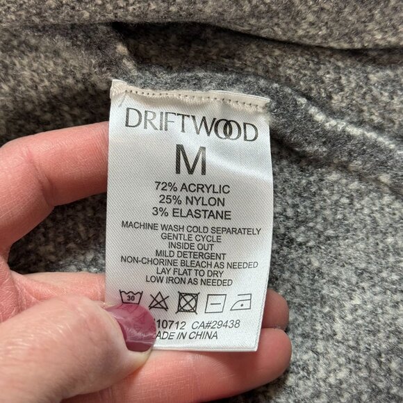 Driftwood Womens Medium Duster Cardigan Aztec Southwestern Open Front Sweater Ki - Picture 4 of 7